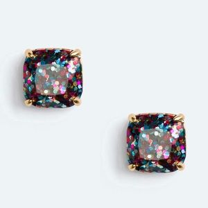Brand new kate spade small square stud earrings